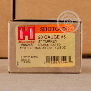 Image of 20 GAUGE HORNADY HEAVY MAGNUM TURKEY 3" 1-3/8 OZ. #5 SHOT (10 ROUNDS)