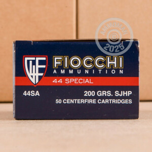 Image of 44 SPECIAL FIOCCHI 200 GRAIN SJHP (50 ROUNDS)