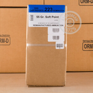 Image of 223 REMINGTON BLACK HILLS REMANUFACTURED 55 GRAIN SP (50 ROUNDS)