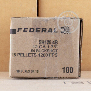 Picture of 1-3/4" 12 Gauge ammo made by Federal in-stock now at AmmoMan.com.