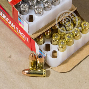 Image of the 9MM LUGER FEDERAL COMBO PACK 124 GRAIN JHP/FMJ (120 ROUNDS) available at AmmoMan.com.