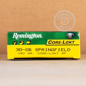 Image of 30-06 SPR REMINGTON CORE-LOKT 180 GRAIN SOFT POINT (20 ROUNDS)