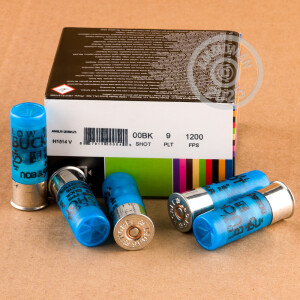 Picture of 2-3/4" 12 Gauge ammo made by NobelSport in-stock now at AmmoMan.com.