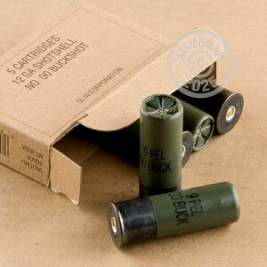  00 BUCK shotgun rounds for sale at AmmoMan.com - 250 rounds.