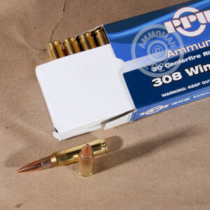 Image of 308 / 7.62x51 rifle ammunition at AmmoMan.com.