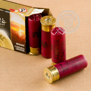  00 BUCK shotgun rounds for sale at AmmoMan.com - 5 rounds.