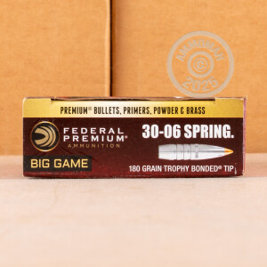 Image of 30-06 SPRINGFIELD FEDERAL VITAL-SHOK 180 GRAIN TROPHY BONDED TIP (20 ROUNDS)