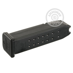 Photo detailing the 9MM GLOCK 17 MAGAZINE OEM 17 ROUND GENERATION 4 (1 MAGAZINE) for sale at AmmoMan.com.