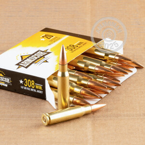 A photo of a box of Armscor ammo in 308 / 7.62x51.