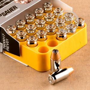 Image of .380 Auto pistol ammunition at AmmoMan.com.