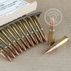 Photograph showing detail of 7.62X39MM YUGOSLAVIAN SURPLUS 123 GRAIN FMJ STRIPPER CLIPS (1120 ROUNDS)