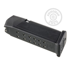 Photo detailing the 9MM GLOCK 19 MAGAZINE OEM 15 ROUND GENERATION 4 (1 MAGAZINE) for sale at AmmoMan.com.