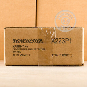 Image of 223 REMINGTON WINCHESTER VARMINT-X 40 GRAIN PT (20 ROUNDS)