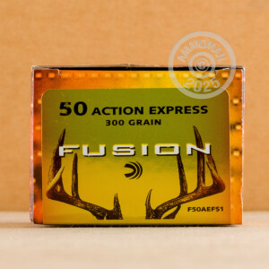 Image of 50 ACTION EXPRESS FEDERAL FUSION 300 GRAIN SP (20 ROUNDS)