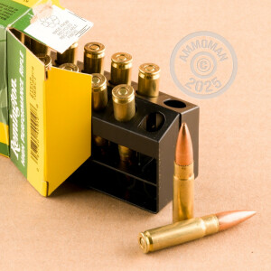 An image of 300 AAC Blackout ammo made by Remington at AmmoMan.com.