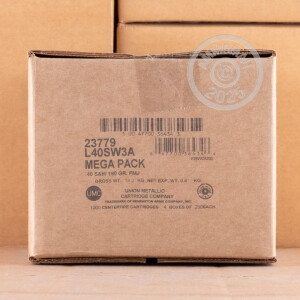 Image of the .40 S&W REMINGTON UMC 180 GRAIN MC (1000 ROUNDS) available at AmmoMan.com.