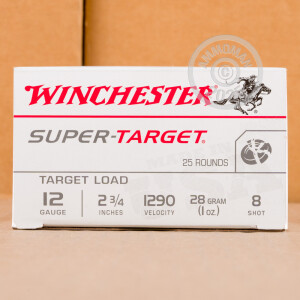  #8 shot shotgun rounds for sale at AmmoMan.com - 250 rounds.