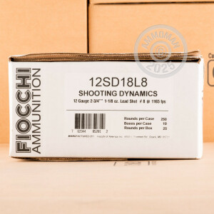 Great ammo for shooting clays, target shooting, these Fiocchi rounds are for sale now at AmmoMan.com.