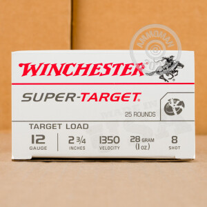 Photograph of Winchester 12 Gauge #8 shot for sale at AmmoMan.com