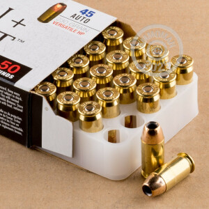 Photograph showing detail of 45 ACP FEDERAL TRAIN + PROTECT 230 GRAIN JHP (500 ROUNDS)