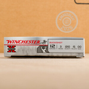 Image of 12 GAUGE WINCHESTER SUPER-X 3" 00 BUCK 15 PELLET (5 ROUNDS)