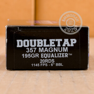 Image of 357 MAGNUM DOUBLETAP 195 GRAIN EQUALIZER (20 ROUNDS)