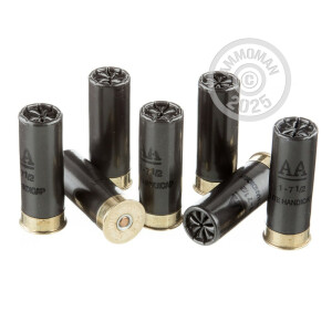 Photo detailing the 12 GAUGE WINCHESTER AA 2-3/4" 1 OZ. #7.5 SHOT (250 ROUNDS) for sale at AmmoMan.com.