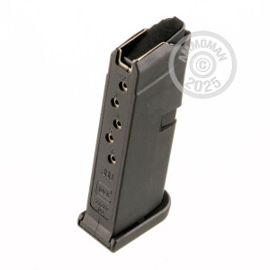 Image of the .380 ACP GLOCK 42 MAGAZINE OEM 6 ROUND GENERATION 4 (1 MAGAZINE) available at AmmoMan.com.