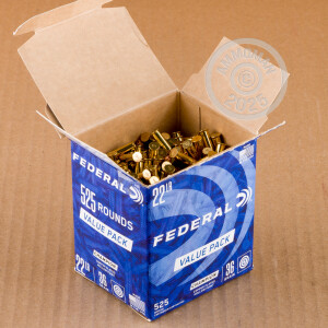 Image of the 22 LR FEDERAL CHAMPION 36 GRAIN CPHP (525 ROUNDS) available at AmmoMan.com.