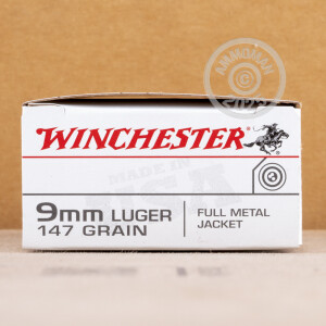 Image of 9mm Luger ammo by Winchester that's ideal for Subsonic, training at the range.