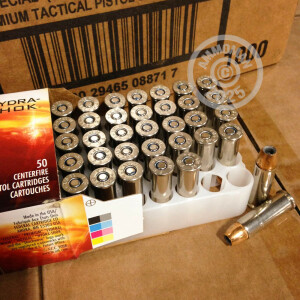 Photograph showing detail of 38 SPECIAL +P+ FEDERAL LE 147 GRAIN HYDRA-SHOK JHP (1000 ROUNDS)