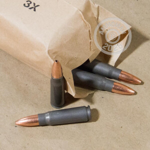 Photo detailing the 7.62X39 WOLF MILITARY CLASSIC AMMO SPAM CAN 123 GRAIN HP (700 ROUNDS) for sale at AmmoMan.com.