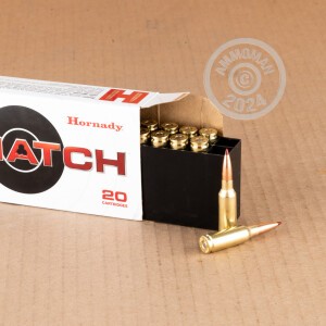 A photo of a box of Hornady ammo in 6mm ARC.