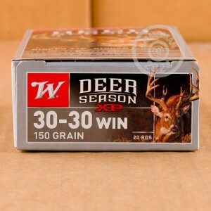 Photo detailing the 30-30 WINCHESTER DEER SEASON XP 150 GRAIN EXTREME POINT (200 ROUNDS) for sale at AmmoMan.com.