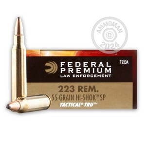 Photo of 223 Remington soft point ammo by Federal for sale.