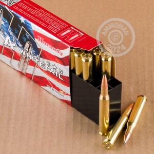 Photograph showing detail of 270 WIN HORNADY AMERICAN WHITETAIL 140 GRAIN INTERLOCK (200 ROUNDS)
