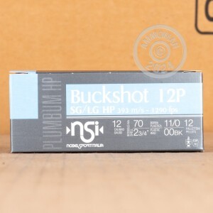 Image of the 12 GAUGE NOBELSPORT LE 2-3/4" 00 BUCK (250 SHELLS) available at AmmoMan.com.