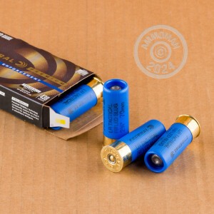 Photo detailing the 12 GAUGE FEDERAL PREMIUM TACTICAL TRUBALL LOW RECOIL 2-3/4“ 1 OZ. RIFLED SLUG (250 ROUNDS) for sale at AmmoMan.com.