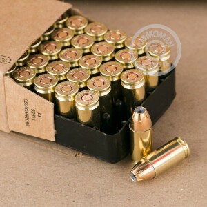 A photo of a box of Israeli Military Industries ammo in 9mm Luger.