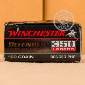 Image of 350 LEGEND WINCHESTER DEFENDER 160 GRAIN BONDED PHP (20 ROUNDS)