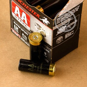 Photograph showing detail of 12 GAUGE WINCHESTER AA STEEL 2-3/4" 1 OZ. #8 STEEL SHOT (250 ROUNDS)