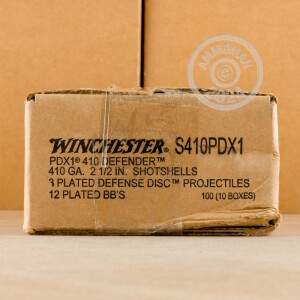 Image of the 410 BORE WINCHESTER PDX1 DEFENDER 2-1/2" 3DD (10 ROUNDS) available at AmmoMan.com.