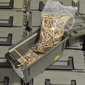Image of Mixed 5.56x45mm bulk rifle ammunition.