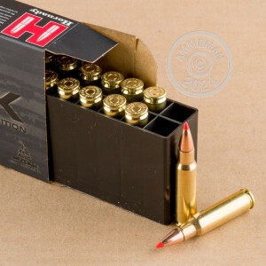 Photo detailing the 6.8 SPC HORNADY BLACK 110 GRAIN V-MAX (20 ROUNDS) for sale at AmmoMan.com.