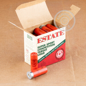 Picture of 2-3/4" 12 Gauge ammo made by Estate Cartridge in-stock now at AmmoMan.com.