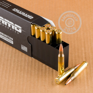 An image of 338 Lapua Magnum ammo made by Ammo Incorporated at AmmoMan.com.