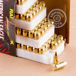 Photograph showing detail of 45 ACP FEDERAL AMERICAN EAGLE 230 GRAIN FMJ (200 ROUNDS)