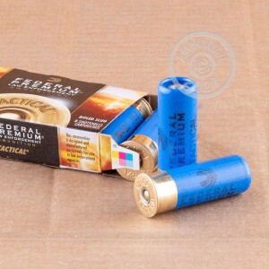 Image of the 12 GAUGE FEDERAL LE TACTICAL 2-3/4" 1 OZ. HYDRA-SHOK HP RIFLED SLUG (250 ROUNDS) available at AmmoMan.com.
