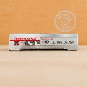 Image of the 410 BORE WINCHESTER SUPER-X 3" 000 BUCK (250 ROUNDS) available at AmmoMan.com.
