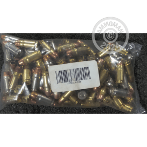 A photograph detailing the 357 SIG ammo with Unknown bullets made by Mixed.